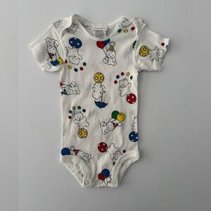 Vintage Carters Bear Balloon Body Suit a size 6-9